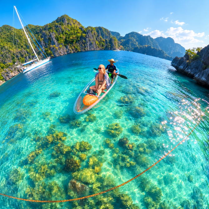 Filipiny - kajak w Coron.png